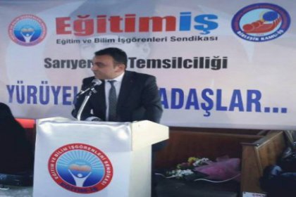 'Güçlü Eğitim-İş, güçlü Cumhuriyet'  diyen Başgönül'den delegelere mektup