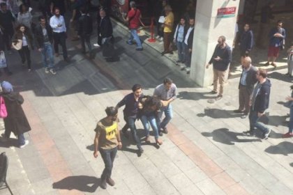 Gülmen ve Özakça'ya destek için dayanışma nöbeti tutan kadınlara müdahale