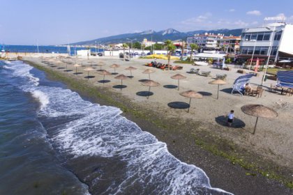 Güzelbahçe plajları Çeşme’yi aratmıyor