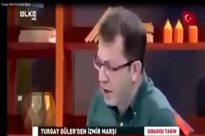 İnanılmaz şeyler oluyor: Yandaş yazar 'Ben daha iyi okurum' dedi, İzmir Marşı söyledi