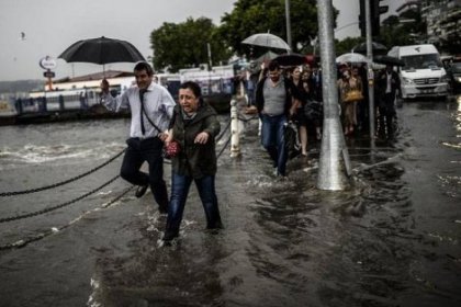İstanbul için 'kuvvetli sağanak yağış' uyarısı