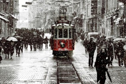 İstanbul'a kar geri geliyor