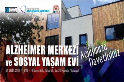Kadıköy'de, Alzheimer Merkezi hizmete açılıyor