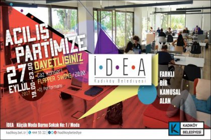 Kadıköy'de denize nazır ortak çalışma alanı