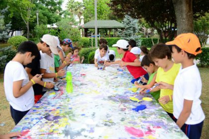 Kadıköylü çocukların yaz keyfi