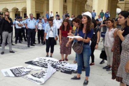 Kadınlar, Büyükçekmece Belediyesini protesto etti