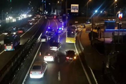 Kartal'da polisi alarma geçiren otomobil