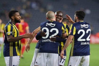 Kayserispor'u 3-0 yenen Fenerbahçe yarı finale yükseldi
