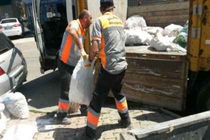 Maltepe’de 1 yılda 169 bin ton çöp toplandı