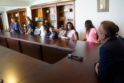 Marmaris Belediyesi Tunceli'den 10 başarılı öğrenciyi misafir etti