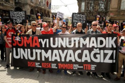 Meslek odaları ve sendikalardan Soma anması
