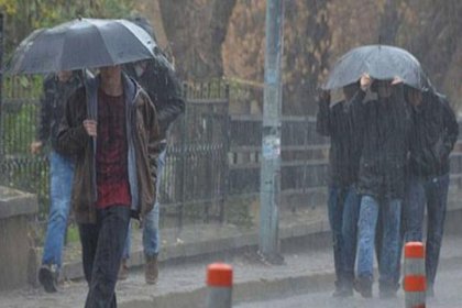 Meteorolojiden yağış uyarısı