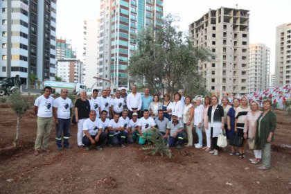 Mezitli'de 'Dostluk Zeytinliği' açıldı