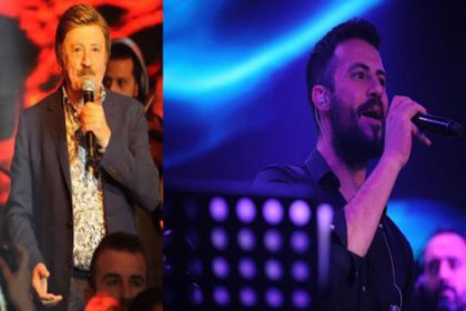 Mikrofonu oğluna bıraktı