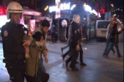 Nuriye Gülmen ve Semih Özakça'ya destek verenlere polis müdahalesi