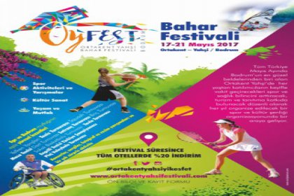 Ortakent Yahşi Bahar Festivali başlıyor