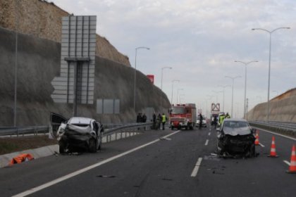 Osmangazi’de zincirleme kaza: 1 ölü, 4 yaralı