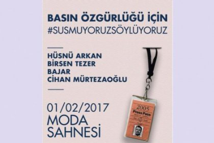Şarkılar basın özgürlüğü için söylenecek