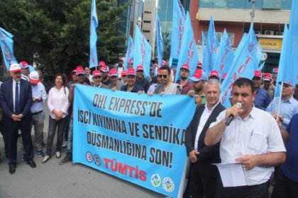 Sendikalı oldukları için işten çıkarılan işçiler 17 gündür eylemde