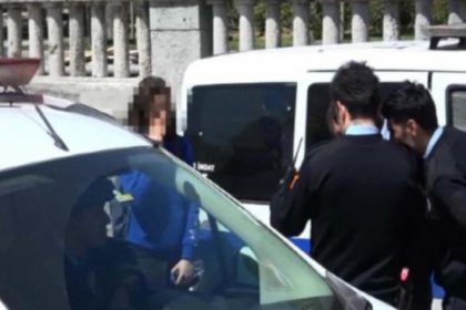 Taksim'de tacize esnaf müdahalesi