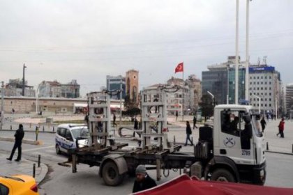 Taksim'de trafiğe kapalı yollar hangileri?