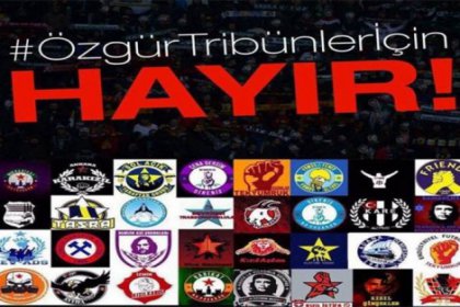 Taraftar gruplarından 'Hayır' kampanyası