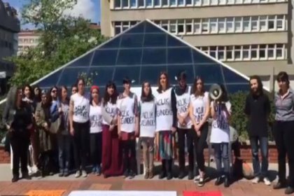Üniversite öğrencileri de Gülmen ve Özakça'ya destek için açlık grevine başladı