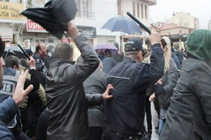 Uşak'ta Hayır'a yine izin yok: 15 gözaltı