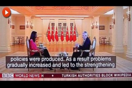 Yıldırım 'Demokratik Türkiye'yi anlatırken KJ'den Wikipedia yasağı geçti