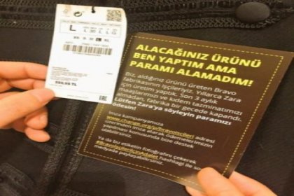 Zara'dan maaşlarını alamayan işçiler hakkında açıklama