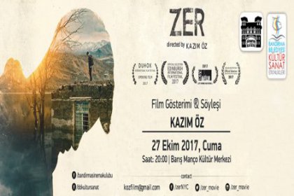 'Zer' isimli sinema filmi Bandırmalı sanatseverlerle buluşuyor