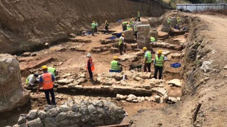 110 yıllık Haydarpaşa Garı'nda Bizans dönemine ait kalıntılar bulundu