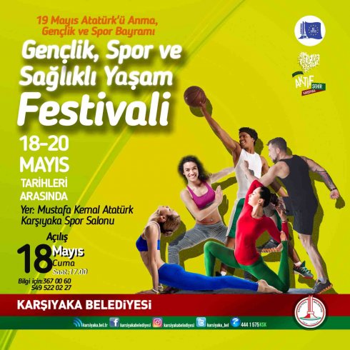 19 Mayıs coşkusu festivalle taçlanacak