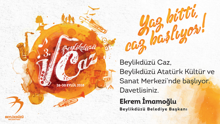 3. Beylikdüzü Caz Festivali başlıyor