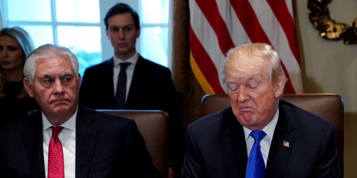 ABD eski Dışişleri Bakanı Tillerson Trump'ı anlattı: Disiplinsiz, okumayı sevmeyen, sadece 'ben buna inanıyorum' diyen bir adam ABD eski Dışişleri Bakanı Tillerson Trump'ı anlattı: Disiplinsiz, okumayı sevmeyen, sadece 'ben buna inanıyorum' diyen bir adam