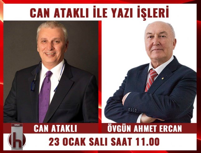 Ahmet Ercan, Can Ataklı'nın konuğu oluyor