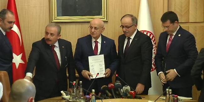 AKP- MHP ittifakı paketi Meclis'te