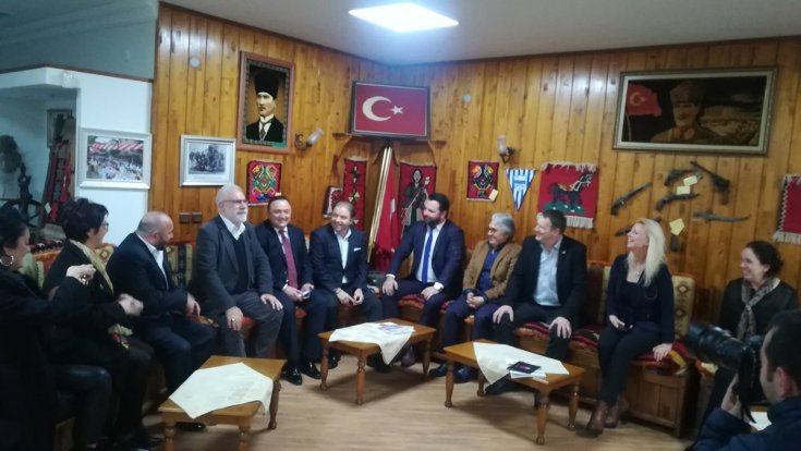Ali Kılıç, İstanbul Anadolu Yakası Bosna Sancak Sosyal Yardımlaşma ve Kültür Derneği'ni ziyaret etti