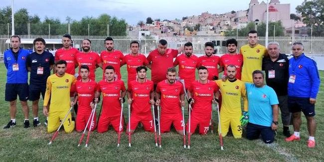 Ampute Milli Takımı Meksika'yı 4-0 yenerek adını finale yazdırdı