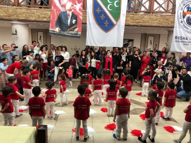 Anadolu Yakası Bosna Sancak Derneği, 23 Nisan'ı coşkuyla kutladı