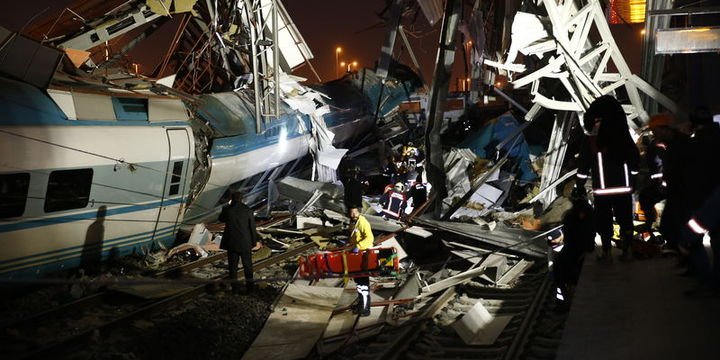 Ankara’da Yüksek Hızlı Tren kazası: 9 kişi hayatını kaybetti, 86 kişi yaralı