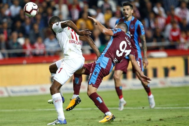 Antalyaspor, Trabzonspor'la  1-1 berabere kaldı