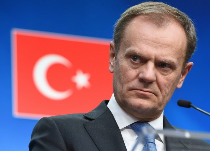 Avrupa Konseyi Başkanı Tusk'tan Türkiye'ye: AB üyesi bir ülkeyi tehdit etmeyin