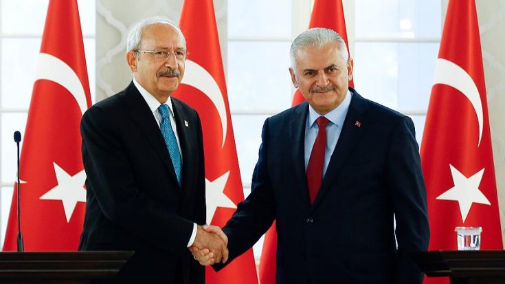 Başbakan Yıldırım, Kılıçdaroğlu ile bugün Köşk'te görüşecek