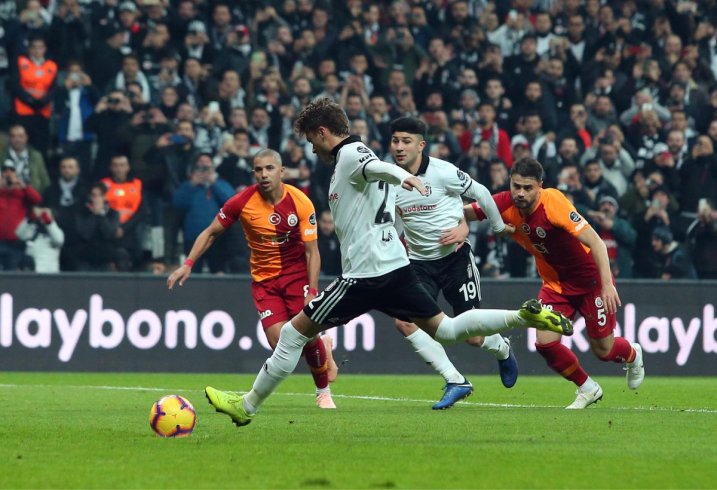 Beşiktaş, Galatasaray'ı 1-0 yendi