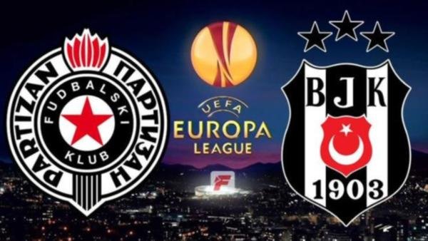 Beşiktaş- Partizan 21.30'da karşı karşıya geliyor