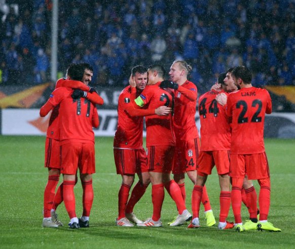Beşiktaş, deplasmanda Sarpsborg’u 3-2 yendi