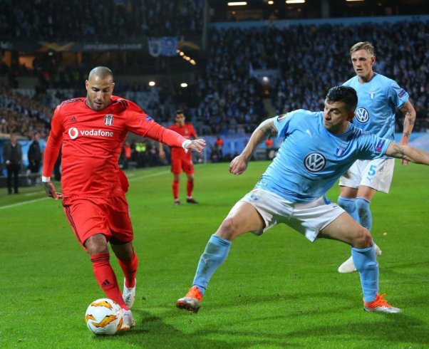 Beşiktaş, Malmö'ye 2-0 mağlup oldu