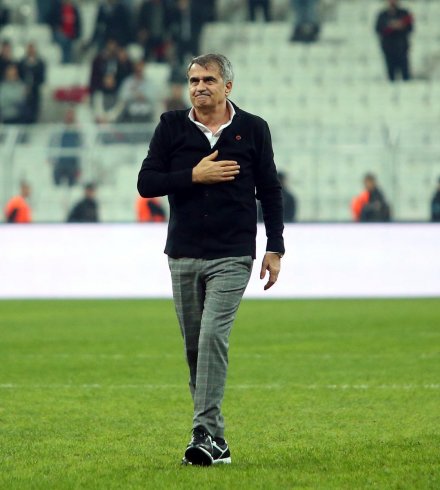 Beşiktaş'ın Teknik Direktörü Şenol Güneş: ‘Üç puan almak bizim için önemliydi’