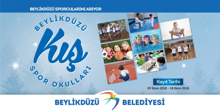 Beylikdüzü Kış Spor Okulları başlıyor